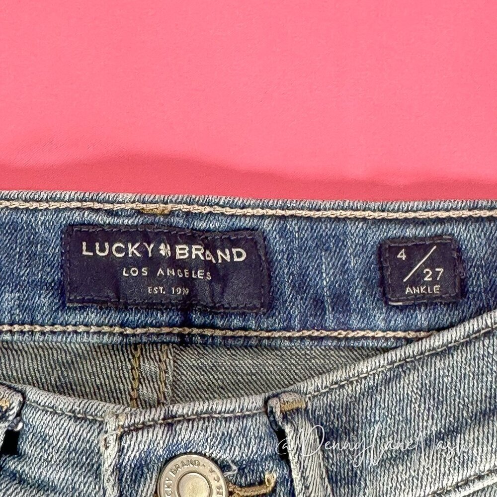 Lucky Brand Mid Rise Skinny Ava Ankle Jeans - Picture 5 of 9